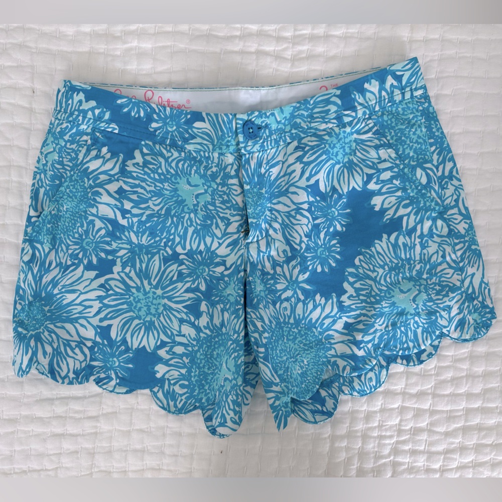 Lilly Pulitzer Buttercup Shorts Size 2